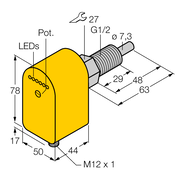 Kontrola przepływu FCS-GL1/2A4P-LIX-H1141 - Turck