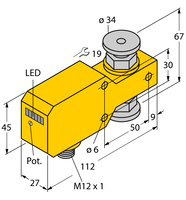 Kontrola przepływu FCI-34D10A4P-AP8X-H1141 - Turck
