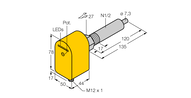 Kontrola przepływu FCS-N1/2A4P-AP8X-H1141/L120 - Turck