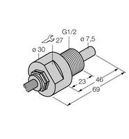 Kontrola przepływu FCS-GL1/2A4-NAEX/D500 - Turck