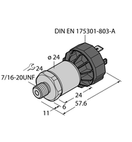 Przetwornik ciśnienia PT30PSIG-1005-U1-DA91/X - Turck