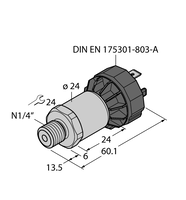 Przetwornik ciśnienia PT300PSIG-1003-U1-DA91/X - Turck