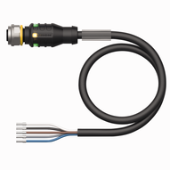 Przewód elementu wykonawczego/czujnika, PVC RKC4.5T-P7X2-2/TEL - Turck