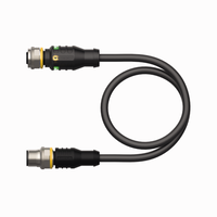 Przewód elementu wykonawczego/czujnika, PVC RKC4.4T-P7X2-20-RSC4.4T/TEL - Turck