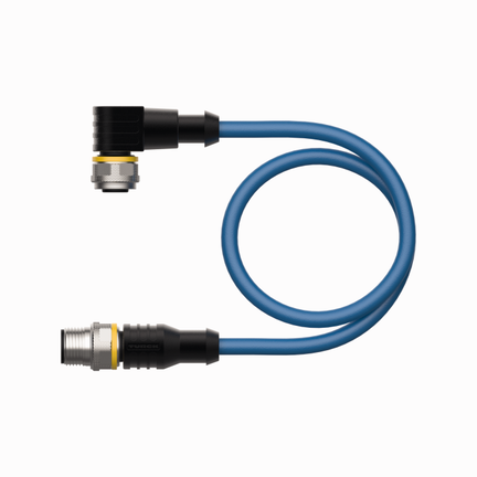 Przewód PVC do czujnika i elementu wykonawczego WKC4.221T-1-RSC4.221T/TEB - Turck