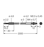 Przewód z włókna szklanego IMT.756.6S-HT - Turck