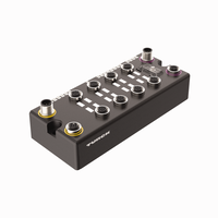 Stacja sieciowa BL compact dla PROFIBUS-DP BLCDP-8M12LT-4AI-VI-8XSG-PD - Turck