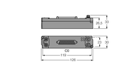 Moduł rozszerzeń typu piconet do systemu IP-Link SNNE-0016D-0002 - Turck