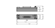 Moduł rozszerzeń typu piconet do systemu IP-Link SNNE-0016D-0002 - Turck