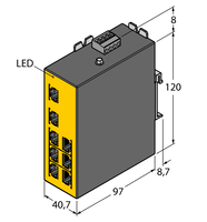 Element SE20-84MT-RJ822 - Turck