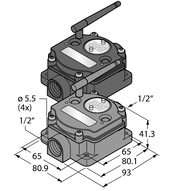 System transmisji radiowej DX80K2M6-PM8 - Turck