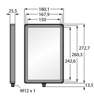 System wizyjny LEDGB225X150PW2-XQ - Turck