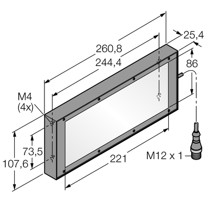 System wizyjny LEDIB85X220QPMA - Turck
