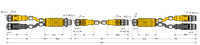 Koncentrator 2-drogowy VBR-TXL4200 - Turck