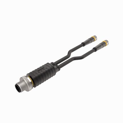 Trójnik 2-drogowy VBRS4.4-2PKG3M-1/1/TEL - Turck