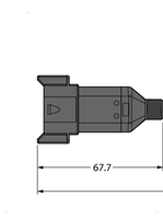 Złącze Deutsch DT04-8PG-A-10/TXL - Turck