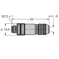 Złącze rozbieralne BMSS8141-0/9 - Turck