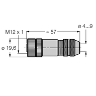 Złącze rozbieralne BMS8141-0/9 - Turck