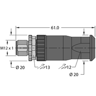 Złącze rozbieralne FW-ERSPM0416-SA-S-0408 - Turck