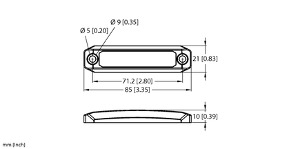 Znacznik UHF TW860-960-Q21L85-M-B110 - Turck