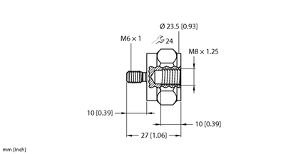 Adapter montażowy MA-M8-M6 - Turck