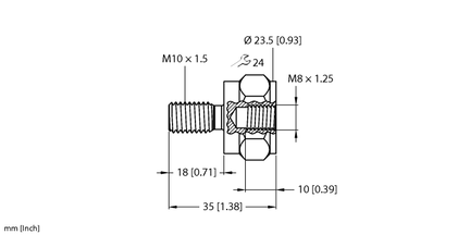 Adapter montażowy MA-M8-M10 - Turck