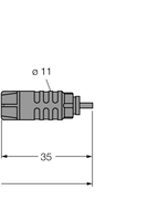 Przewód światłowodowy POF do IP-Link SFOL-3M - Turck