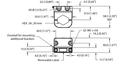 Element FAM-30-PA66 - Turck