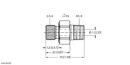Element PCV-R1/4 - Turck