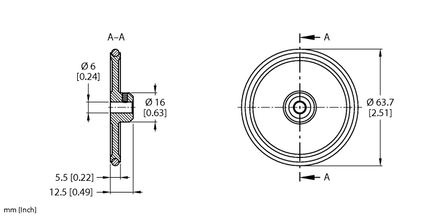 Element RA-MW-200-5.5-OR1-6 - Turck