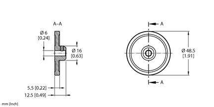 Element RA-MW-B0-5.5-DK1-6 - Turck