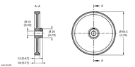 Element RA-MW-300-12-DK1-10 - Turck