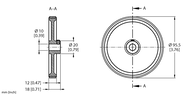 Element RA-MW-300-12-RT1-10 - Turck