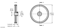 Element RA-MW-A9-12-PC1-10 - Turck