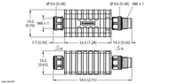Adapter AD-MFK3-MFS3 - Turck