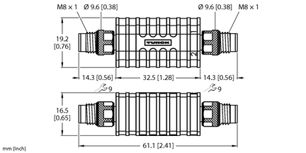 Adapter AD-MFS3-MFS3 - Turck
