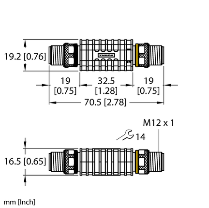 Adapter AD-FSM4.211-FSM4.201 - Turck