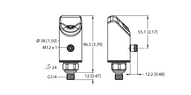 Czujnik ciśnienia PS310-1A-04-LI2UPN8-H1141 - Turck