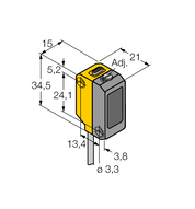Czujnik fotoelektryczny QS18VP6AF120 - Turck