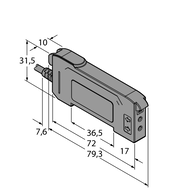 Czujnik fotoelektryczny DF-G2-PS-2M - Turck