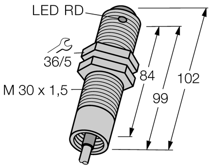 Czujnik fotoelektryczny SM2A30SRL - Turck