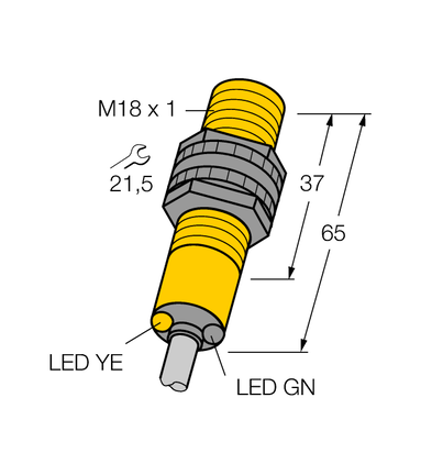 Czujnik fotoelektryczny S18SP6FF100 - Turck