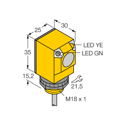 Czujnik fotoelektryczny Q253E - Turck