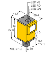 Czujnik fotoelektryczny Q45BB6LL - Turck