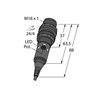 Czujnik fotoelektryczny M18-3VPLPC-2M - Turck