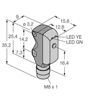 Czujnik fotoelektryczny VS3RN5XLPQ - Turck