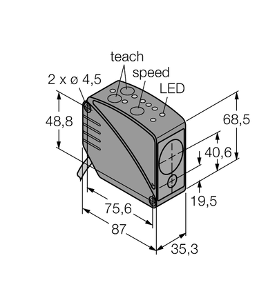 Czujnik fotoelektryczny LT3NILV - Turck