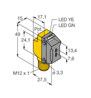 Czujnik fotoelektryczny QS18VP6FPQ8 - Turck
