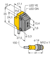 Czujnik fotoelektryczny QS18VN6FPQ5 - Turck