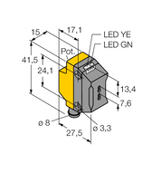 Czujnik fotoelektryczny QS18VP6FPQ7 - Turck